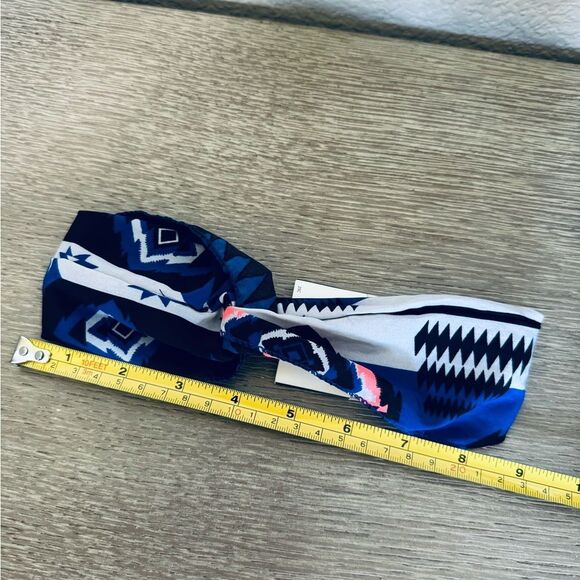 Headband Boho Print Aztec Tribal Hair Wrap Accessory - Picture 2 of 2